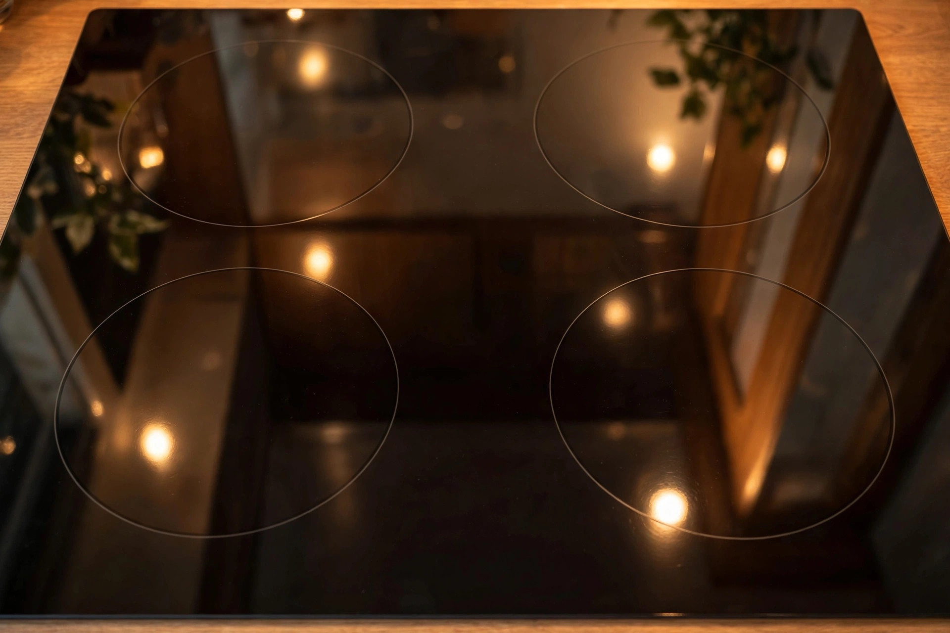 Spotless glass cooktop